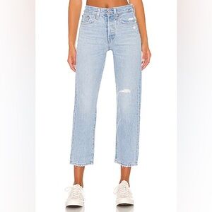 Levi’s Wedgie Straight Ankle in‎ Luxor Again Size 27